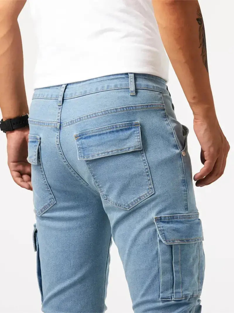 Belmont Denim Cargo Pants - PRE ORDER