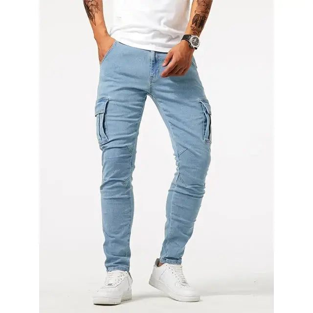 Belmont Denim Cargo Pants - PRE ORDER