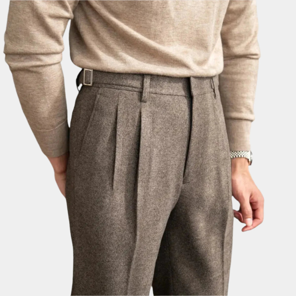 Vittorio High-Waist Trousers